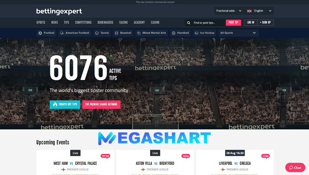 سرویس اینترنتی betting expert