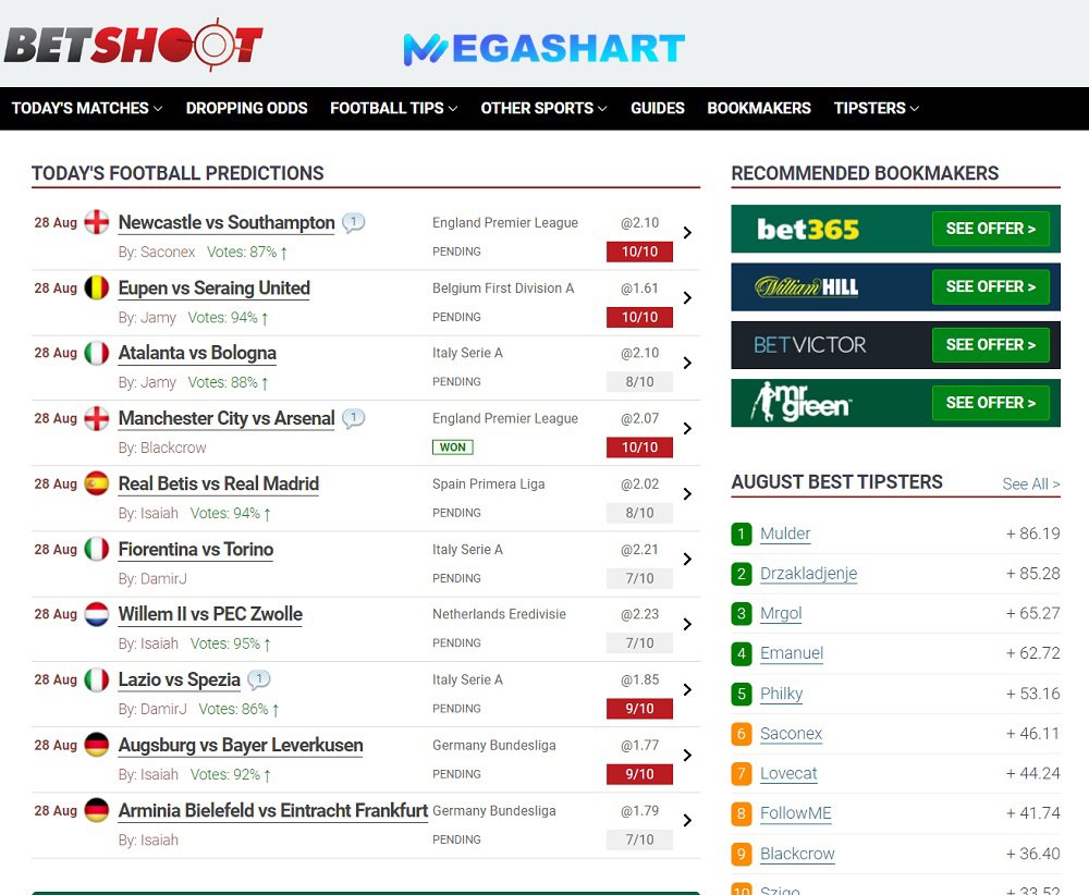 سرویس دهی اینترنتی betshoot