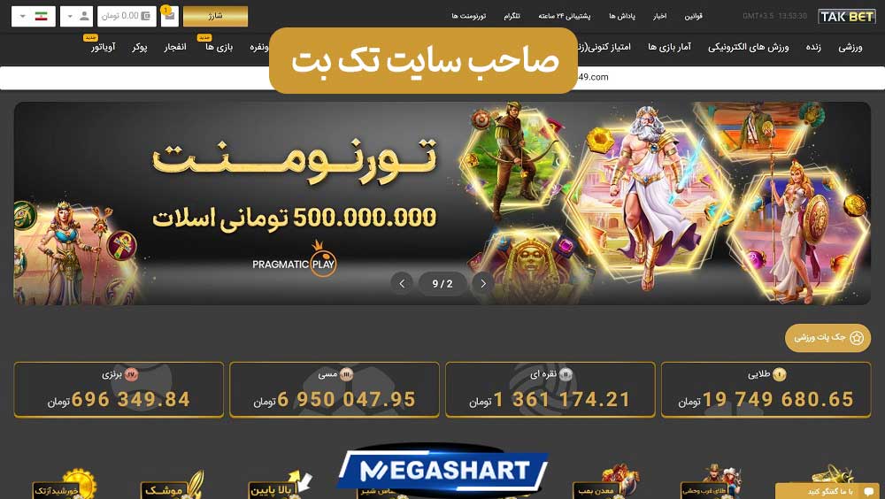 صاحب سایت تک بت